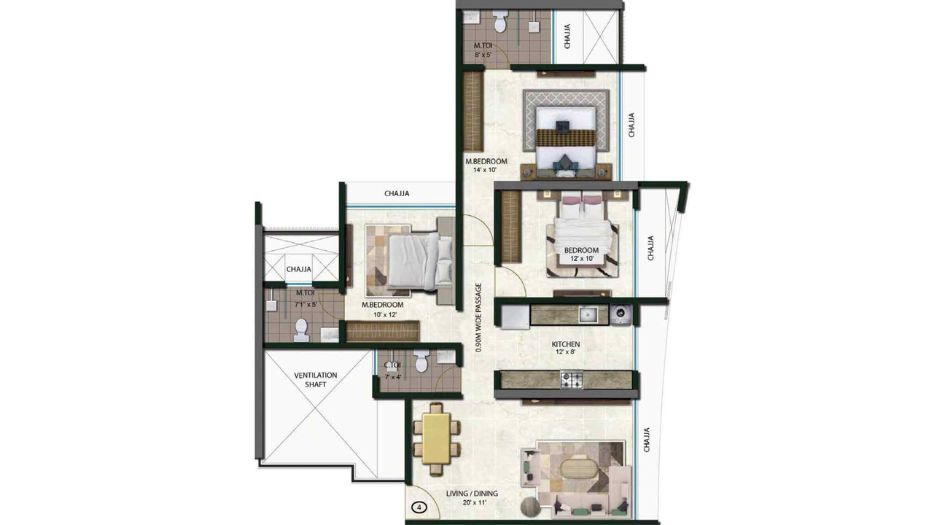 Tricity-Aspire-Floor-Plan-3-BHK